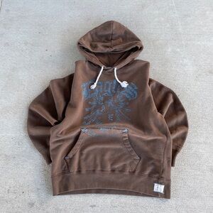 Vintage American Eagle Brown Hoodie, Size M